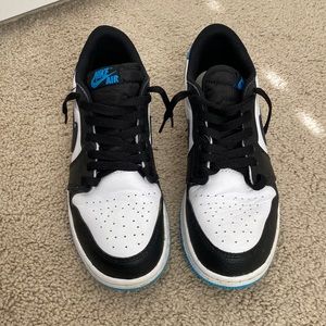 Nike Jordan 1 Lows Teal/Black/White colorway